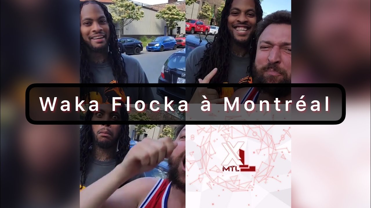 Un Québécois rencontre Waka flocka à Montréal