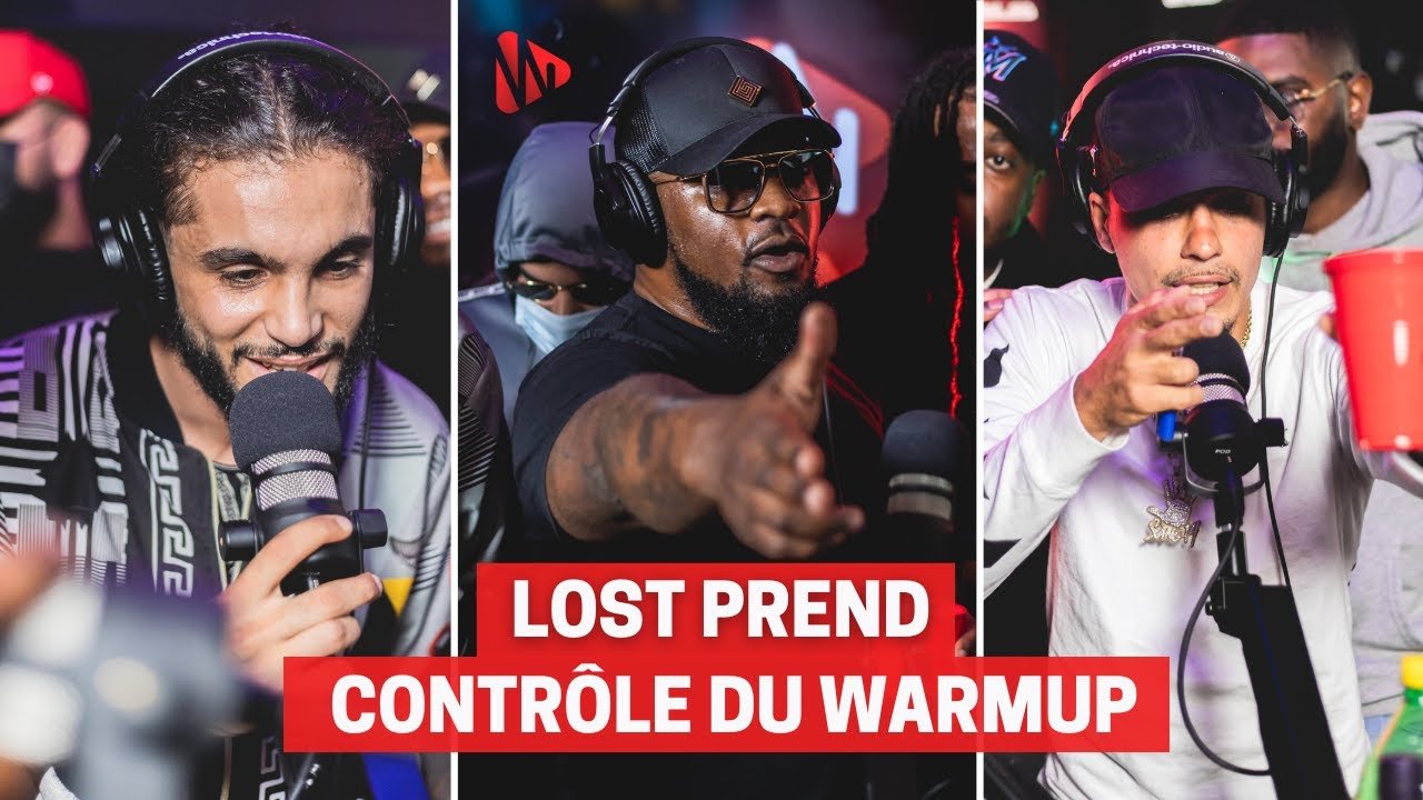LOST prend le contrôle du Warmup avec WHITE-B et MB // Le Warmup Fm