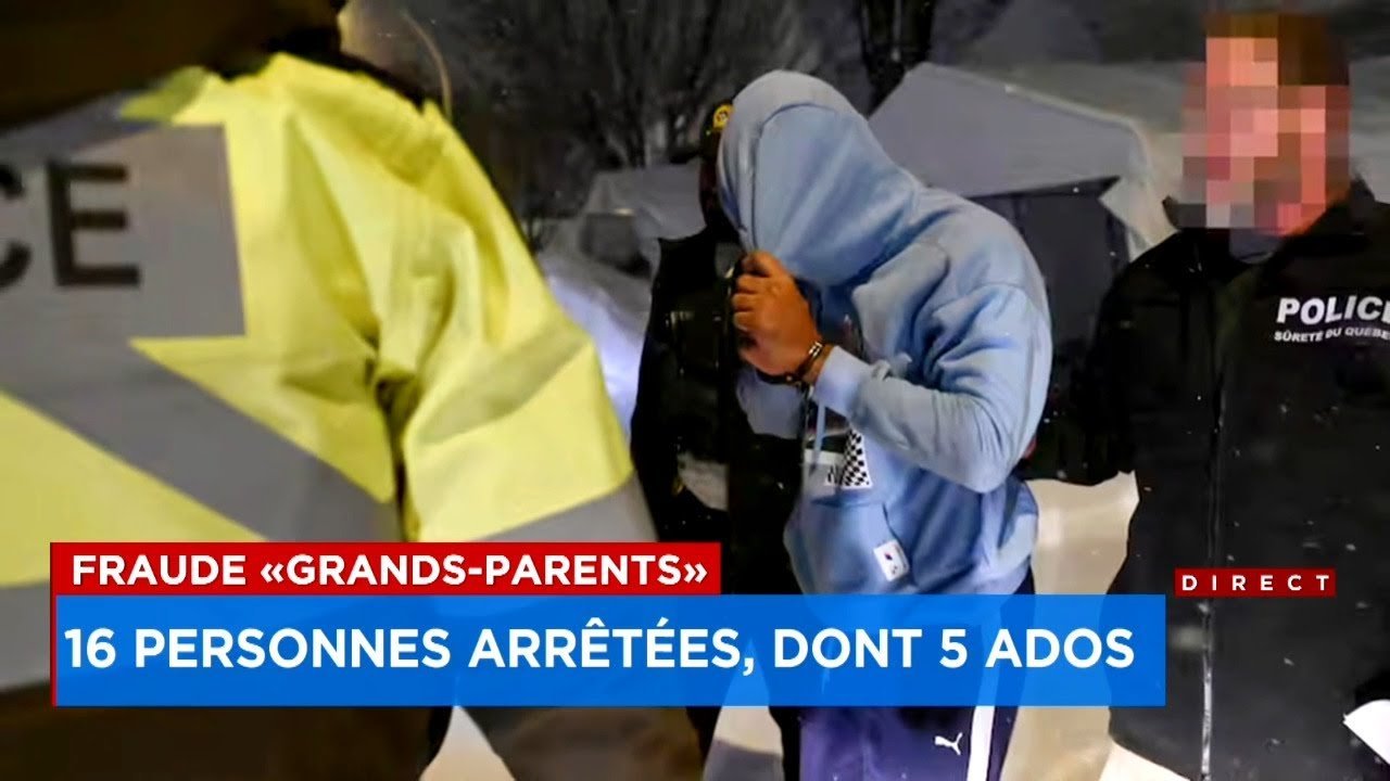 Fraude «grands-parents»: 16 personnes arrêtées, dont 5 ados