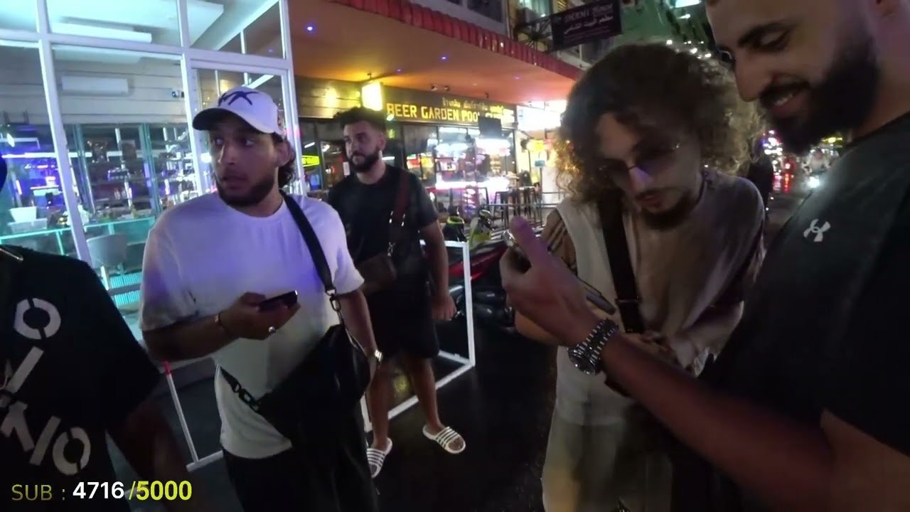 Rapper Zinera Confronts French Media DVM Medja in Thailand