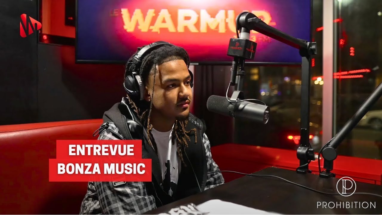 BONZA un jeune rappeur prometteur pour la scène anglophone de Montréal.