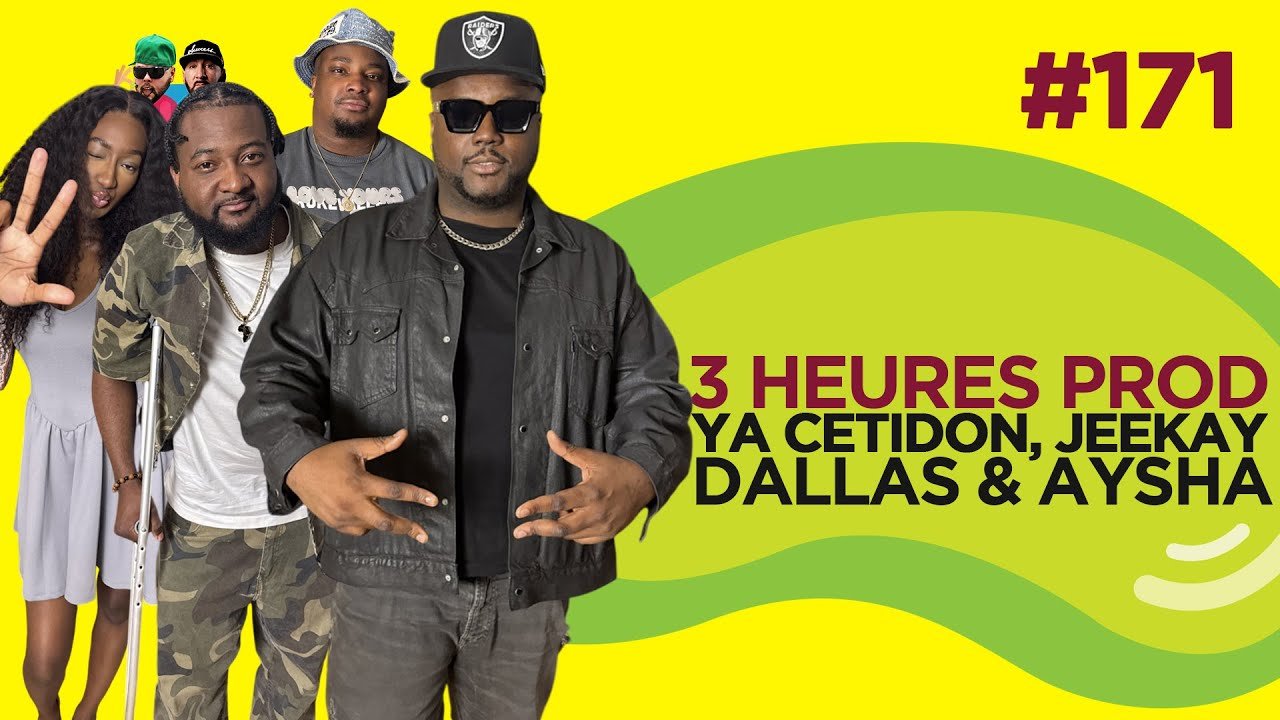 Le Temps d’un Jujube #171 – 3 heures Prod (Ya Cetidon, Aysha, Dallas & Jeekay) Club Soda, Nihno …