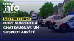 Une femme de 45 ans retrouvée sans vie à Châteauguay; un suspect arrêté