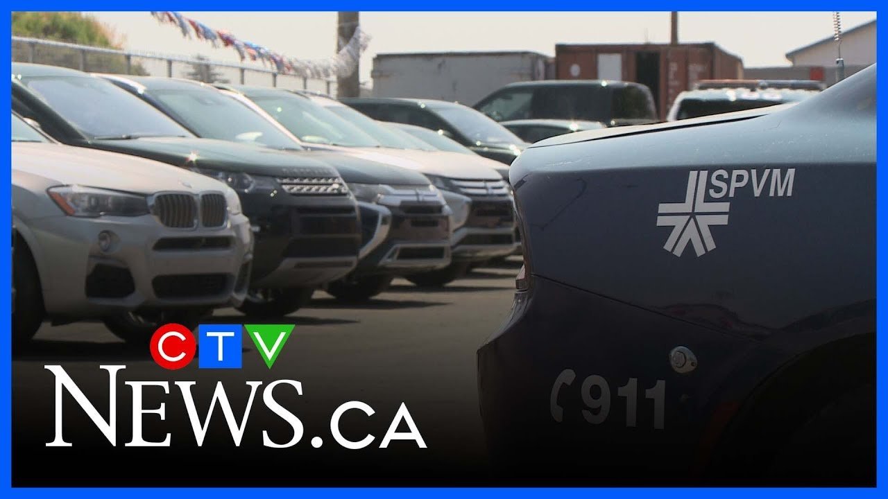 Montreal police arrest five in major car theft operation