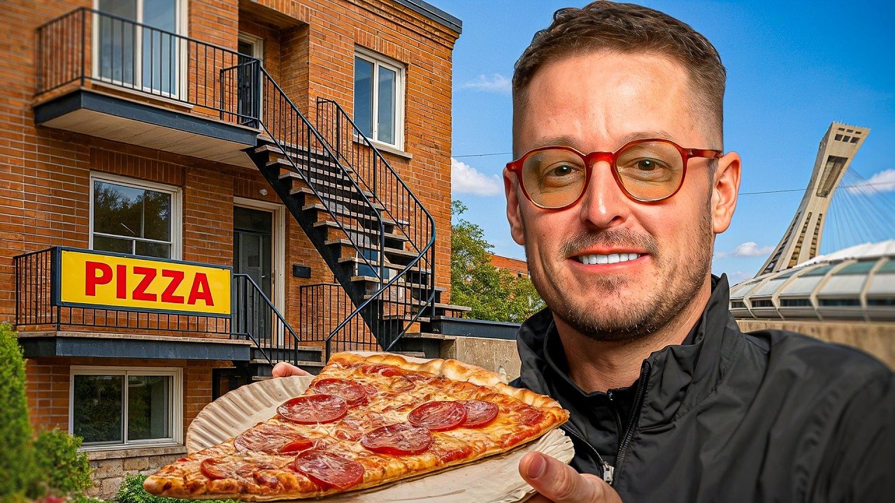 J’ai trouvé la meilleure pizza de Montréal dans cette appartement