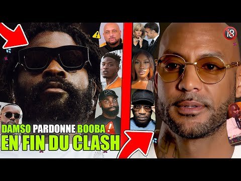 DAMSO EXCUSE a BOOBA, IL PARDONNE et MET FIN aux CLASH, RECONCIALIATION en PRIVER, JE REAGIT (EXCLU)