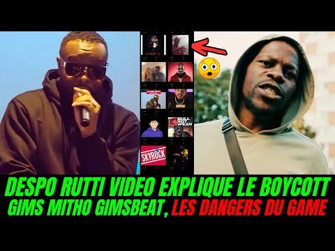 DESPO RUTTI VIDEO EXPLICATION BOYCOTT, NYSOS DIT TOUT SUR GIMS POLEMIQUE “GIMSBEAT”, KERY JAMES RAP