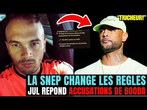 JUL REPOND ACCUSATIONS TRICHERIE BOOBA, LA SNEP CHANGE LES REGLES DANS LE RAP FRANÇAIS
