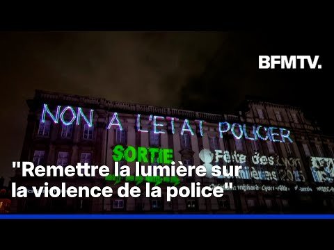 Les Soulèvements de la Terre revendiquent les slogans anti-police projetés à Lyon