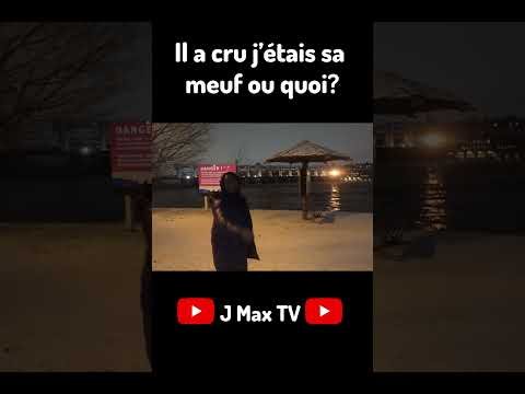 IL A CRU J’ÉTAIS SA FEMME !! #montreal #humour #shorts