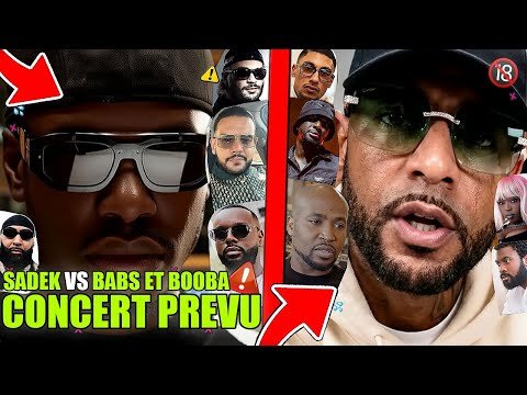 BOOBA 1NSULTE SADEK pour WERENOI CONCERT HOMMAGE, BABS PLR, ROHFF MA BLOQUÉ, SULTAN EXPLIQUE, MARCUS