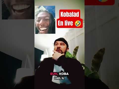 Kobalad en live de sa cellule 😱🤣🤣 #kobalad #prisonlife #rappeur #rapfrancais #react #drole_videos