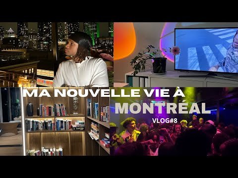 🇨🇦LA NIGHT LIFE À MONTRÉAL M’A VRAIMENT CHOQUÉ…🤯 (anniversaire, shooting, université…🎓) Vlog#8