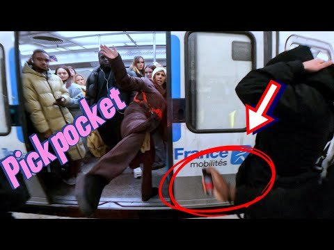 Traquer les pickpockets à PARIS partie: 3 ⚠️