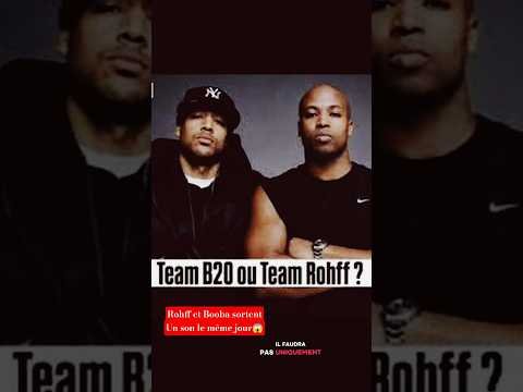 Rohff vs Booba Un son le même jour Vidéo react sur ma chaîne #rohff #booba #acturap #rapfr #clash
