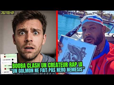 BOOBA CLASH UN CREATEUR DE RAP IA, IL AFFICHE LA CONVERSATION SUITE SEYCHELLES, BOOBA BLANCO NEMESIS
