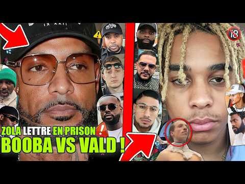 BOOBA REPOND CLASH VALD, ZOLA LETTRE PRISON, TIMAR SIGNE CRETEIL, RILES POLEMIQUE, MEDJA MAL ALAISE