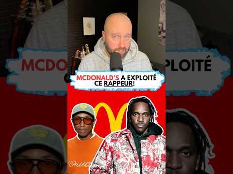 Il a plus tard fait une pub de Arby’s et il détient 40% des droits.. #mcdonalds #rap #hiphop #quebec