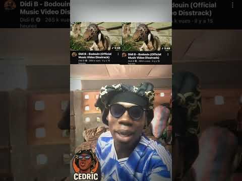 DIDI B SORT ENFIN LE CLIP DU DISTRACK BODOUIN #didib #didibdistrackbodouin #225#cotedivoire #shorts