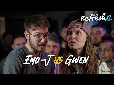 Emo-J vs Gwen| RefreshXL #rapbattle