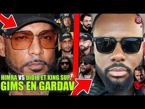GIMS GARDE A VU pour BLANCHIMENT, HIMRA MENACE KING SUPPRIME, IL REAGIT CLASH, ISK ANNONCE, DIDI B !