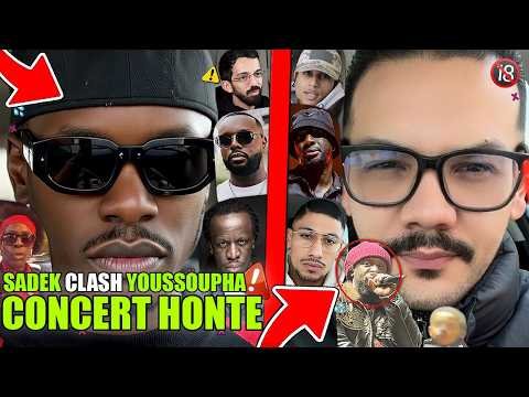 SADEK INSULTE YOUSSOUPHA de P.., CLASH CONCERT WERENOI HOMMAGE, SA MERE REAGIT, JOKE DETRUIT BIG FLO