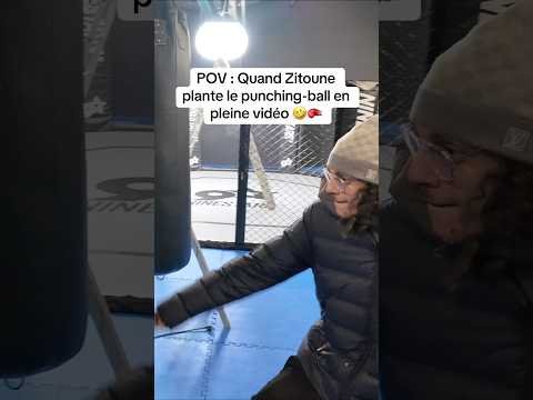 Quand Zitoune plante le punching-ball en pleine vidéo 🤣🥊