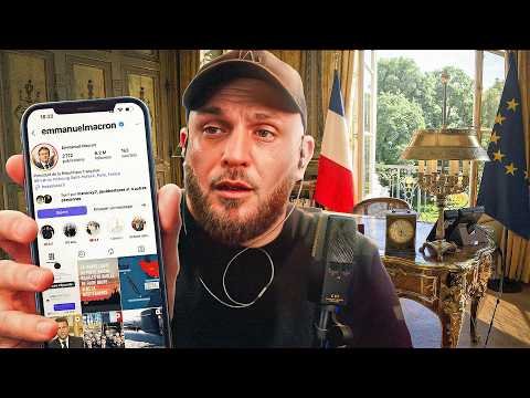J’ai envoyé un message à Emmanuel Macron sur Instagram. (C’est pas une blague)