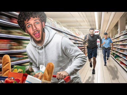 JE ME FAIT COURSER  PAR LA POLICE À CAUSE D’UN PANIER !