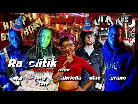 20e de Manu Militari vs Cyrano, Lost chez 7e Ciel, Keke b-day bash, et + / Rapolitik  🔴 En Direct