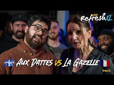 Aux Dattes vs La Gazelle | RefreshXL #rapbattle