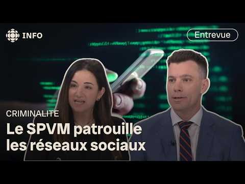 Vigie 24/7 des réseaux sociaux: le SPVM arrive à désamorcer bien des crimes | Isabelle Richer