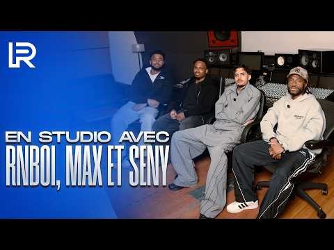 RNBOI, MAX À LA GUITARE ET SENY AU PIANO EN STUDIO